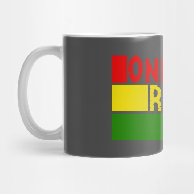 One Reggae Love, Ethiopia flag, Rasta by alzo